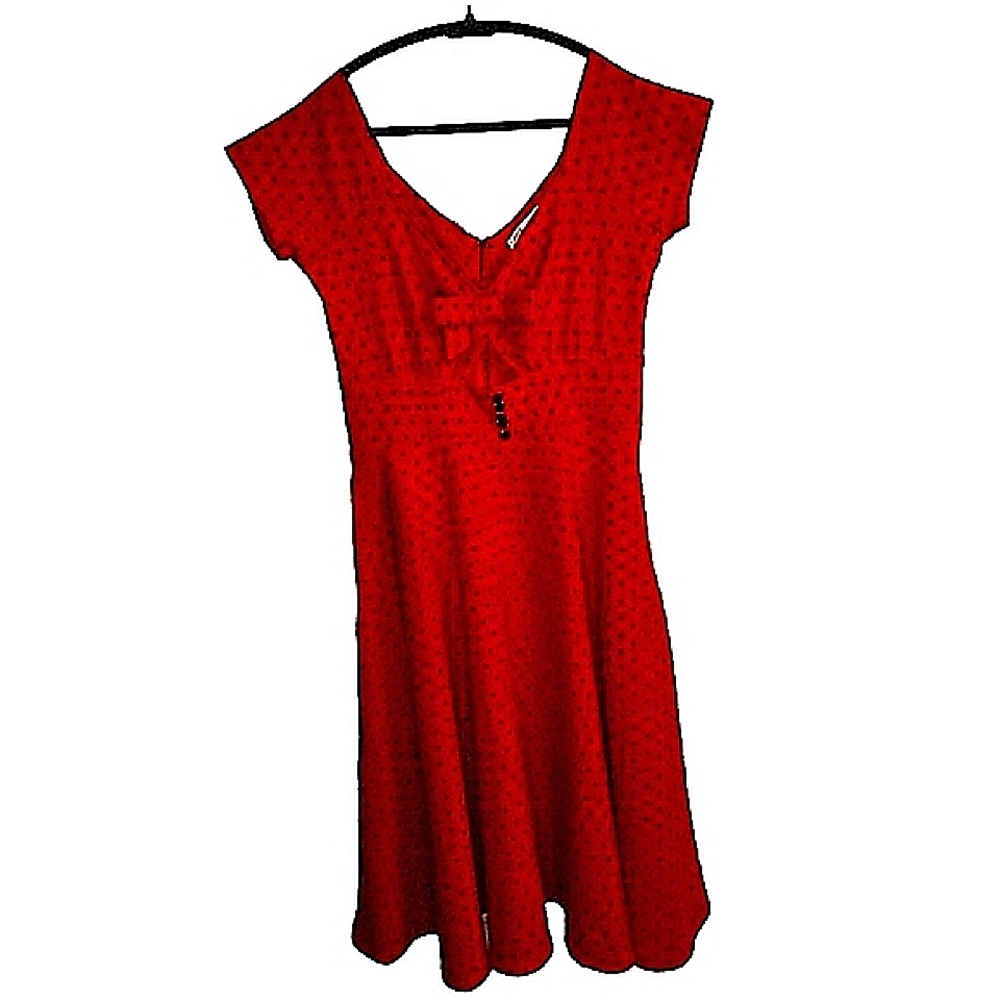 Tatyana's Timeless Polka Dot Dress: A Pin-Up Vintage Dream in Size XL
